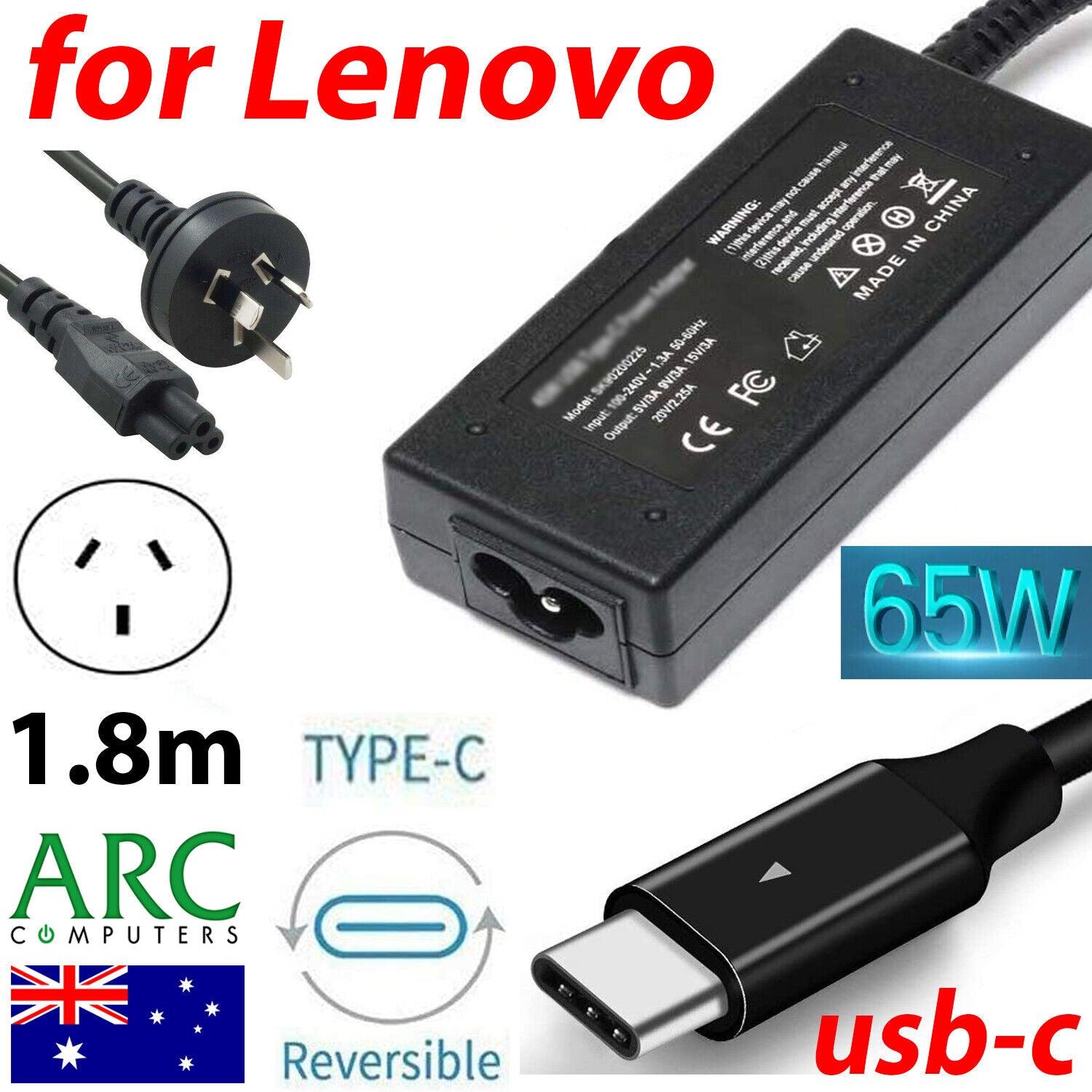 Laptop Charger 65W USB C Type C Adapter Lenovo Yoga 11E Thinkpad X1 Carbon Yoga - BESTA